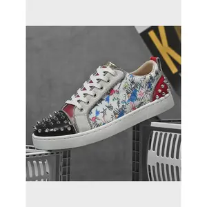 The GOAT of the year! These graffiti studded sneakers are a must-have for every streetwear queen!