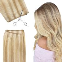 #18A/613A Dark Blonde Highlighted Bleach Blonde