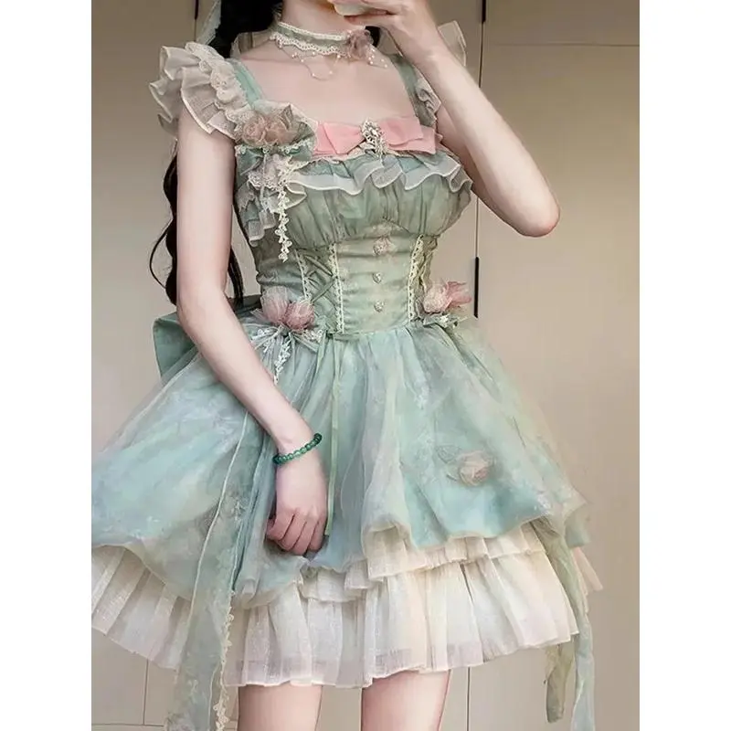 green emerald velvet dress Sage Green Short Tulle Bridesmaids Dress YW1713 Custom Size / Other