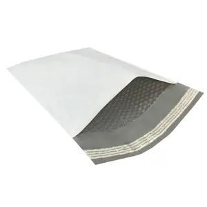 UOFFICE Poly Bubble Mailer Bags 200 Pack 10.5" x 16" #5 Envelopes with Self-Seal Closure Water & Tear Resistant for Secure Shipping