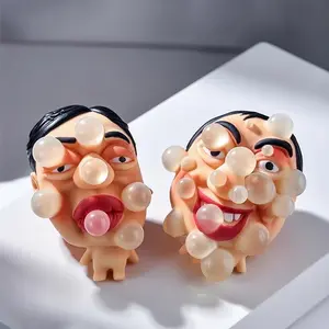 Acne Popper Stress Relief Toy - Realistic Silicone Fidget for Adults & Teens, Unique Gift Idea, Satisfying Squeeze Fun, Ideal for Holidays