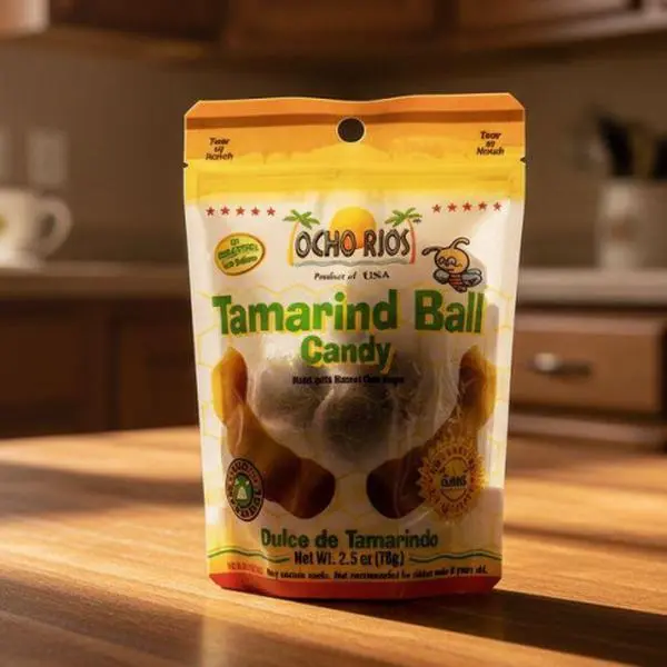 OCHO RIOS TAMARIND CANDY BALLS 2.5OZ Snack Sweet OCHO RIOS TAMARIND CANDY BALLS 2.5OZ Snack Sweet