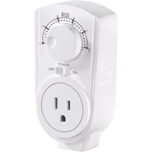 Adjustable Thermostat - Universal Plugin Heating & Cooling Thermostat - Compatible with   Wall Mount Space Heaters