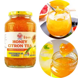 Korean OTTOGI Honey Citron Tea 1kg 35.27oz – Sweet and Refreshing Citrus Delight Beverage