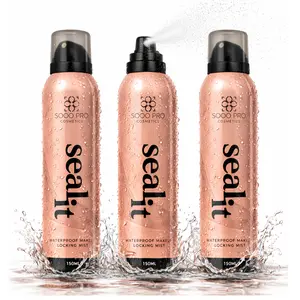 Waterproof Makeup Setting Spray- Seal it Transfer Proof Sweat Proof Long Lasting Mist for All Skin Types Dry Normal Combination Oily