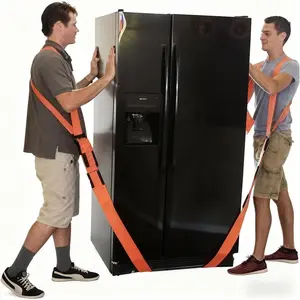 - Adjutable Lifting Straps for 2 Movers - Move Furniture Easily and Safely -  for Lifting and Moving Heavy Objects, Orange