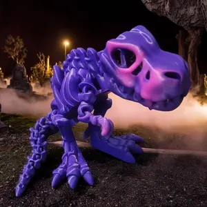 Flexi T-Rex – 3D Printed Articulated Dinosaur Toy | Fidget Desk Toy Gift