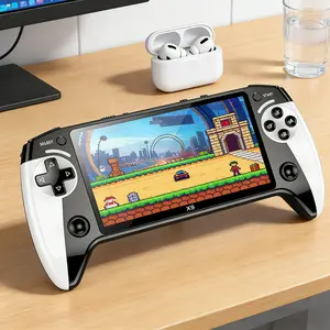 Portable Retro Game Console, 5.5-Inch Large Screen, Ultra HD Graphics, 10 Emulator Support, Handheld Game Console, Ideal Gift