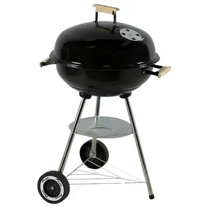 BBQ Grill 18 P180A - Large Family Charcoal Grill for Outdoor Cooking