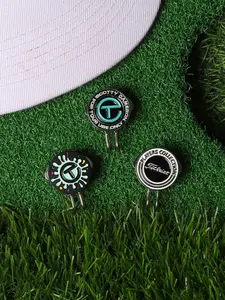 Trendy Golf Hat Clip Ct Design, Base with Mint Drip Effect & Scotty Cameron Logo, Ideal for Young Players Street Style Lovers, Golf Accessories