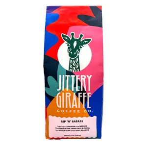Jittery Giraffe Sip 'N' Safari Costa Rican Coffee