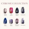Glamnetic Chrome Press On Nail Collection - Summer Steel Collection