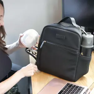 Sarah Wells Fifi Mini Backpack - Wearable Pump Bag | Machine Washable Neoprene