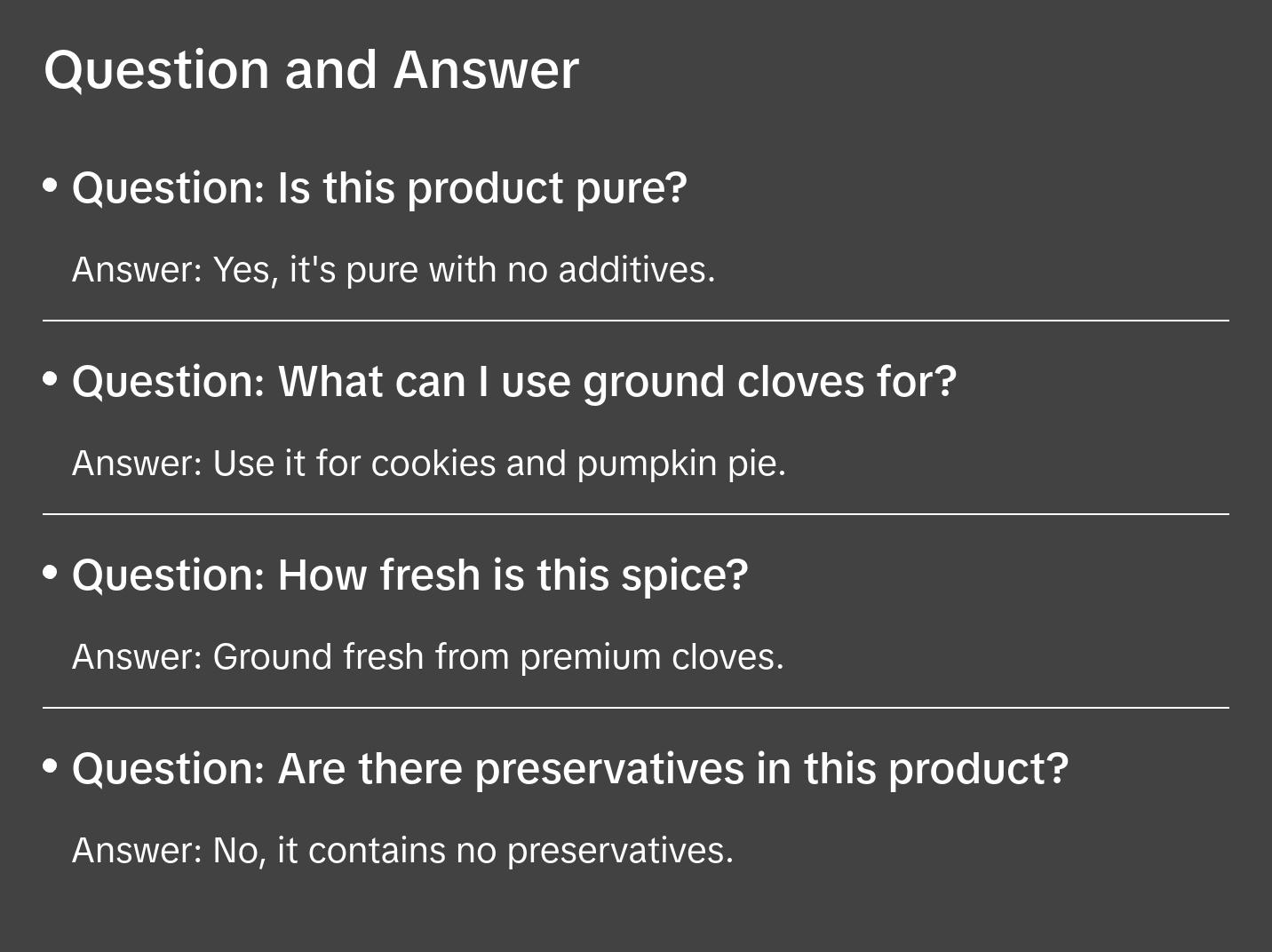 The Spice Way Ground Cloves -  Fresh Herbal Blend for Cookies & Pumpkin Pie