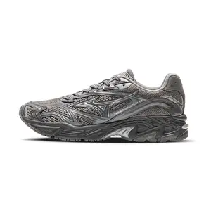 Mizuno Adventure V2 Comfort Cushioning Durable Low-Top Dad Shoes Unisex Gray Silver Trending Shoes, House White Official Shoes to Get / Maison Mihara