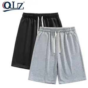 Men's Solid Color Drawstring Waist Shorts, Casual Regular Fit Pocket Shorts for Summer, Men's Bottoms for Daily Wear.