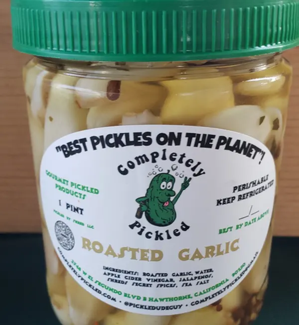 Pickled Roasted Garlic