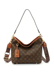 Elegant Women's Handbag 2026 New Trendy Bag, Vintage Print Classic Shoulder Bag, Fashionable Crossbody Bag, Stylish Female Backpack