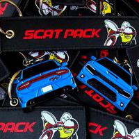 B5 Blue 2-Sided Charger Keychain And Jet Tag