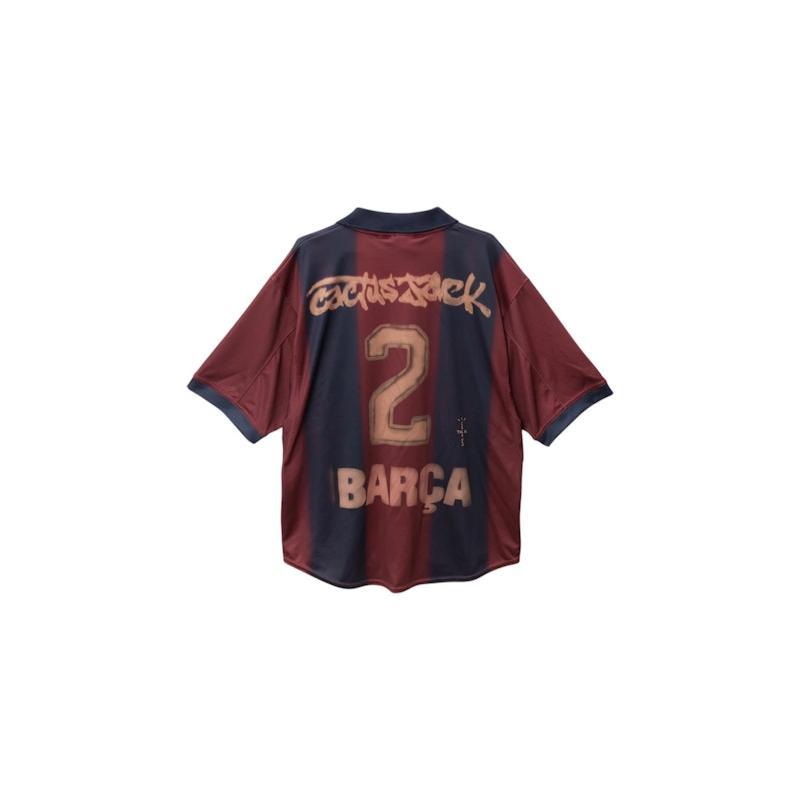 Travis Scott x Nike x FC Barcelona Retro 2000/01 Home Skeleton Jersey Multicolor (men) by StockX
