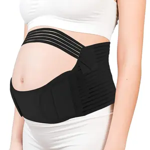 Breathable Maternity Support Belt Adjustable Prenatal Belly Brace Waist Lumbar Support Abdominal Binder for Pregnancy