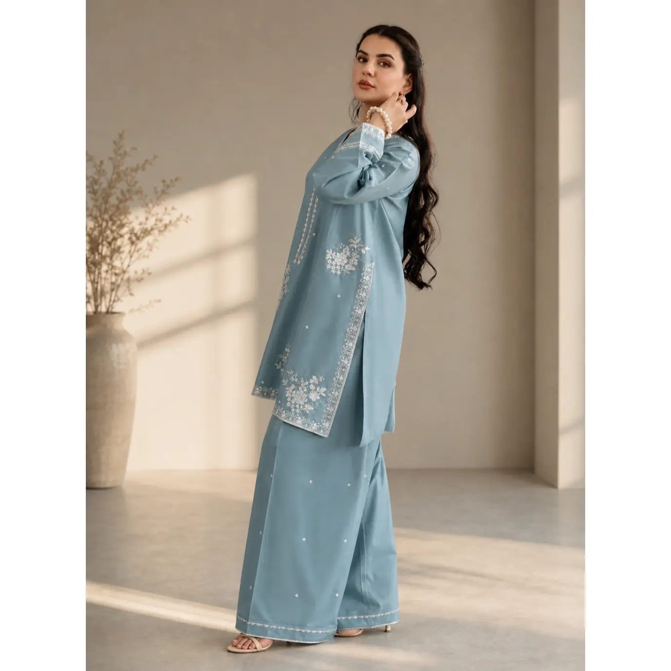 Khwaab | 3 PC Embroidered Suit