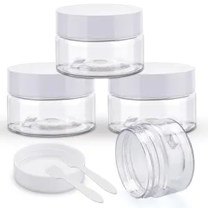 Travel Jars Containers Plastic Cream Jars for Toiletries
