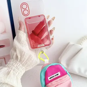 3D Card Package ​​​Phone Case, Decorative Phone Protective Cover, Shockproof Phone Cases Compatible with iPhone 11 12 13 14 15 Pro Max