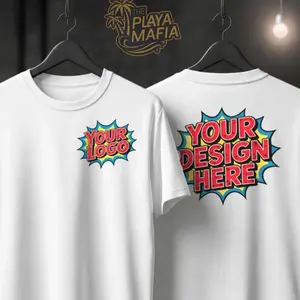 Custom Personalized Photo & Text T-Shirt Personalized Tee | Custom Design Front Back D