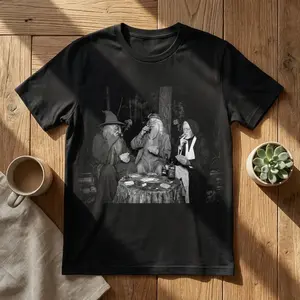 Wizard Poker Trail Cam Shirt, Gandalf Albus and Old Ben Tee, Fantasy Crossover Parody Shirt