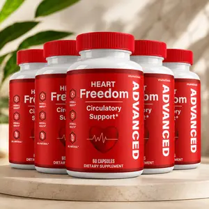 Heart Freedom Capsules, Heart Freedom Pills Circulation & Blood Support (5 pack)