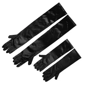 Holly — The Premium Long Satin Gloves