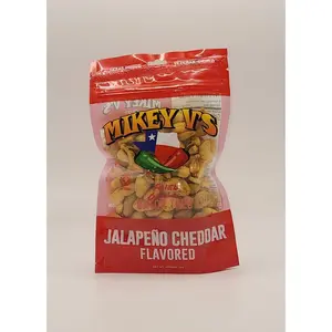 Mikey V's Jalapeño Cheddar Gator Toes Fried Garlic Snack Variety Crunchy Spicy Bite Size Pack US Made