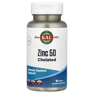 KAL Zinc 50 Chelated, 90 Tablets