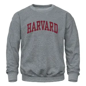 Harvard University Essential Crewneck Sweatshirt (Heather Grey)