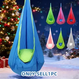 Portable Inflatable Hammock, 1 Set Inflatable Hammock Withair Pump, Creative Hanging Hammock for Indoor & Outdoor, Camping & Hiking Equipment