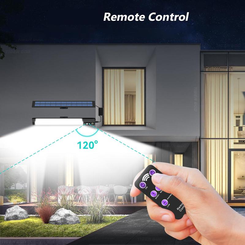 Solar Powered Wall Light, 1 Count Smart Solar Sensor Wall Light, IP65 with Smart Motion Sensor Solar Cabinet Light, LED Light Bar for Indoor & Outdoor, Solar Lights Outdoor