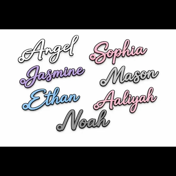 Personalized Name Tags