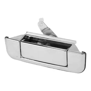 Liftgate Latch for Toyota Pickup 1989-1995 Rear Tailgate Handle Lock No.6909089101 Chrome Silver Tone