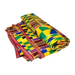 African Wax Print Sold by the Yard, 100% Cotton, Ankara