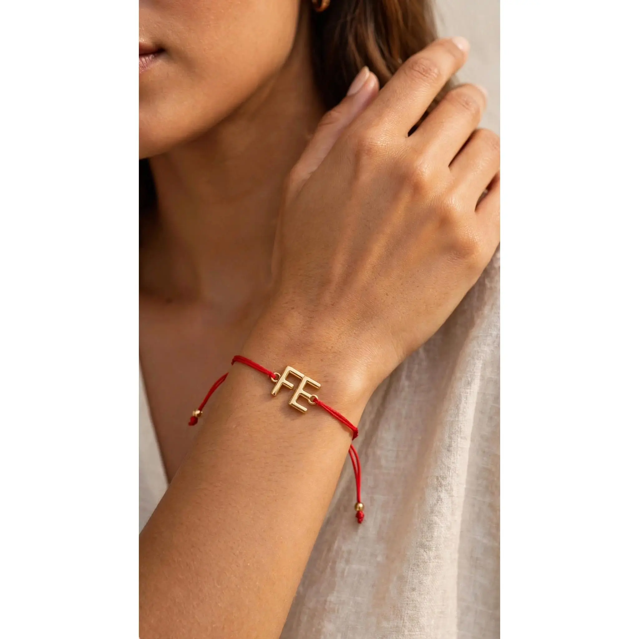 Faith Cord Bracelet, Fashion Accessory, Costume Jewelry Bracelet for Daily Wear