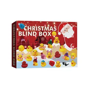 2025 Christmas Advent Calendar Duck Blind Box Set Party, 24 different gifts, stocking stuffers, kids' parties, creative Christmas surprise gifts, birthday presents, keepsakes, suitable for boys, girls, and adults decor vintage luxury christian ornaments