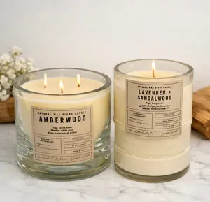 Made to Order Luxury Candle | Made to Order | Upcycled Bottle Candle