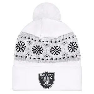 Officially Licensed NFL by Carl Banks Holiday Sweater Light-up Beanie - Titans