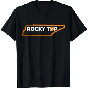 100% Cotton Tennessee Rocky Top TN Rocky Top Volunteer State Vintage T-Shirt