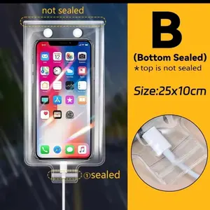 Durable Phone Case Waterproof Touch Screen Compatible Plastic Material for Long Lasting Protection