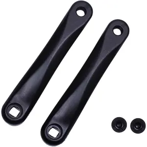 Ebike Crank Arm  in Square Hole,140MM/152MM/160MM/165MM/170MM/175MM Black  Crank Arm for Electric ,Mid Mounted ,Torque(1 Pair)