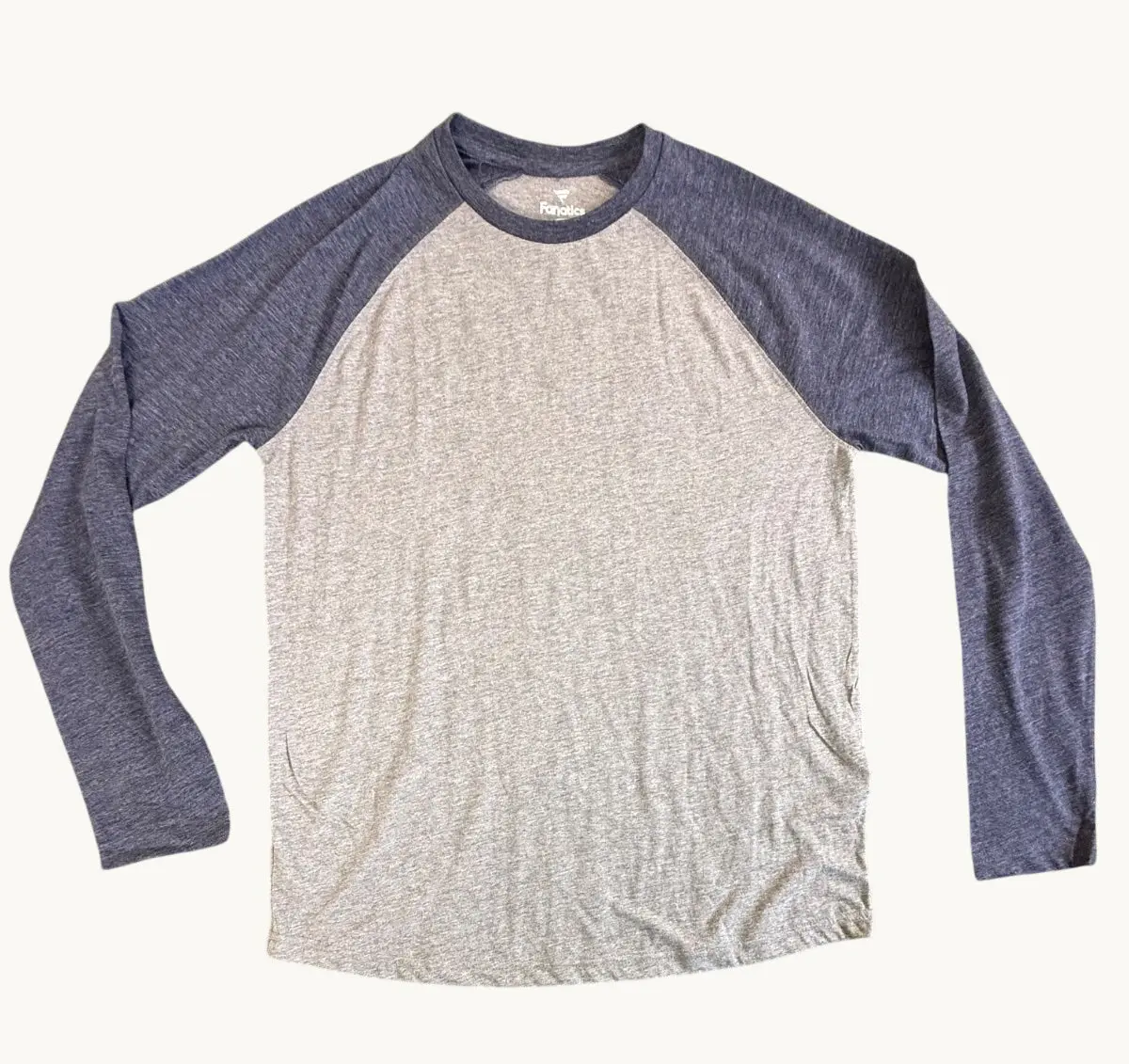Two-Tone Long Sleeve Raglan Tee