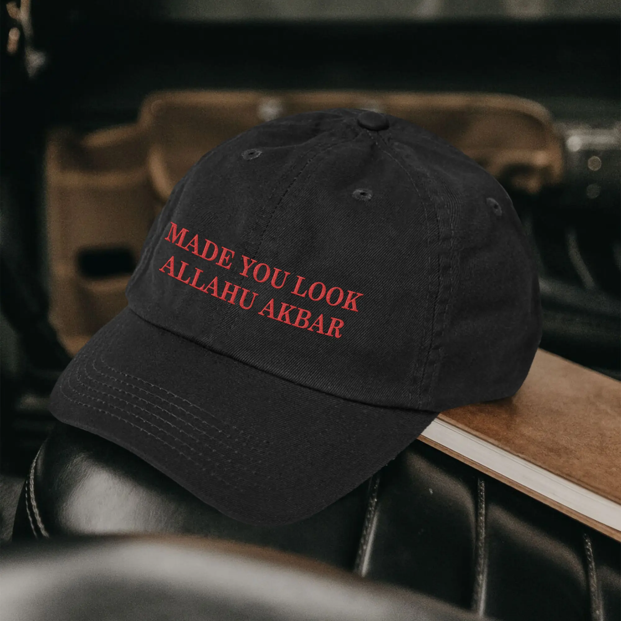 Made You Look Allahu Akbar Trucker Hat, I'm Back Hat, Trump 45 47 Adjustable Cap for Trump Supporter, Hat for Fall & Winter, Winter Hat
