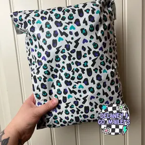 10x13 Death Leopard Polymailer - Pack of 100